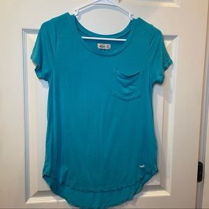 Blue Hollister Tee
